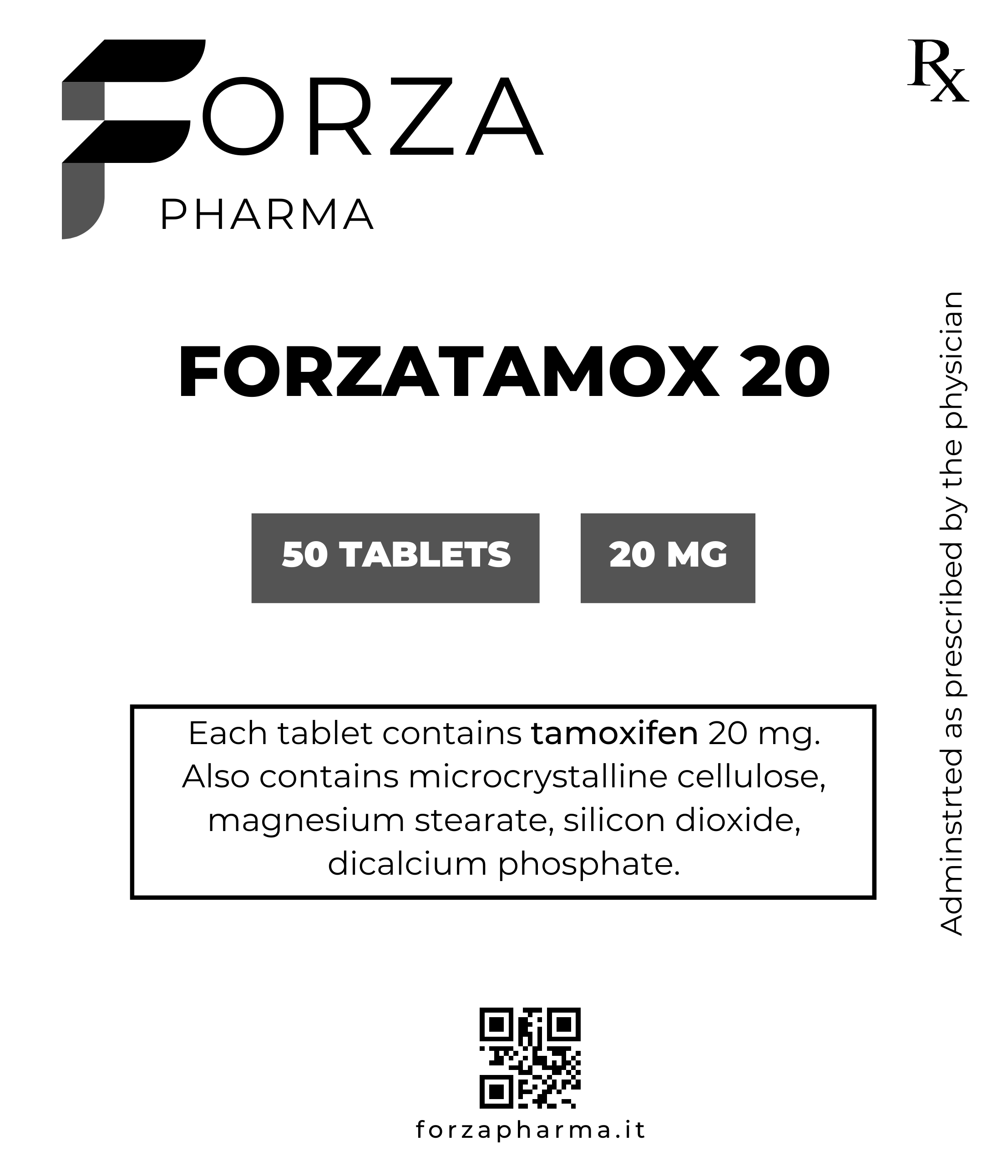 Forzatamox 20 (Tamoxifen) 20 mg